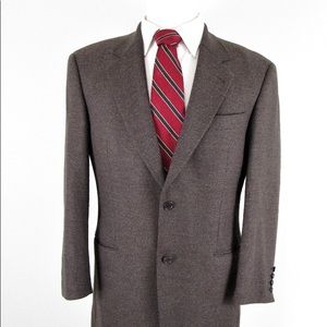 HUGO BOSS  Galilei Wool  Cashmere Sport Coat Brown